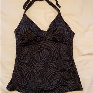 Kona Sol Halter Tankini Top - L